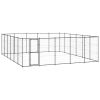 Outdoor Dog Kennel Steel 390.7 ft²