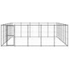 Outdoor Dog Kennel Steel 390.7 ft²